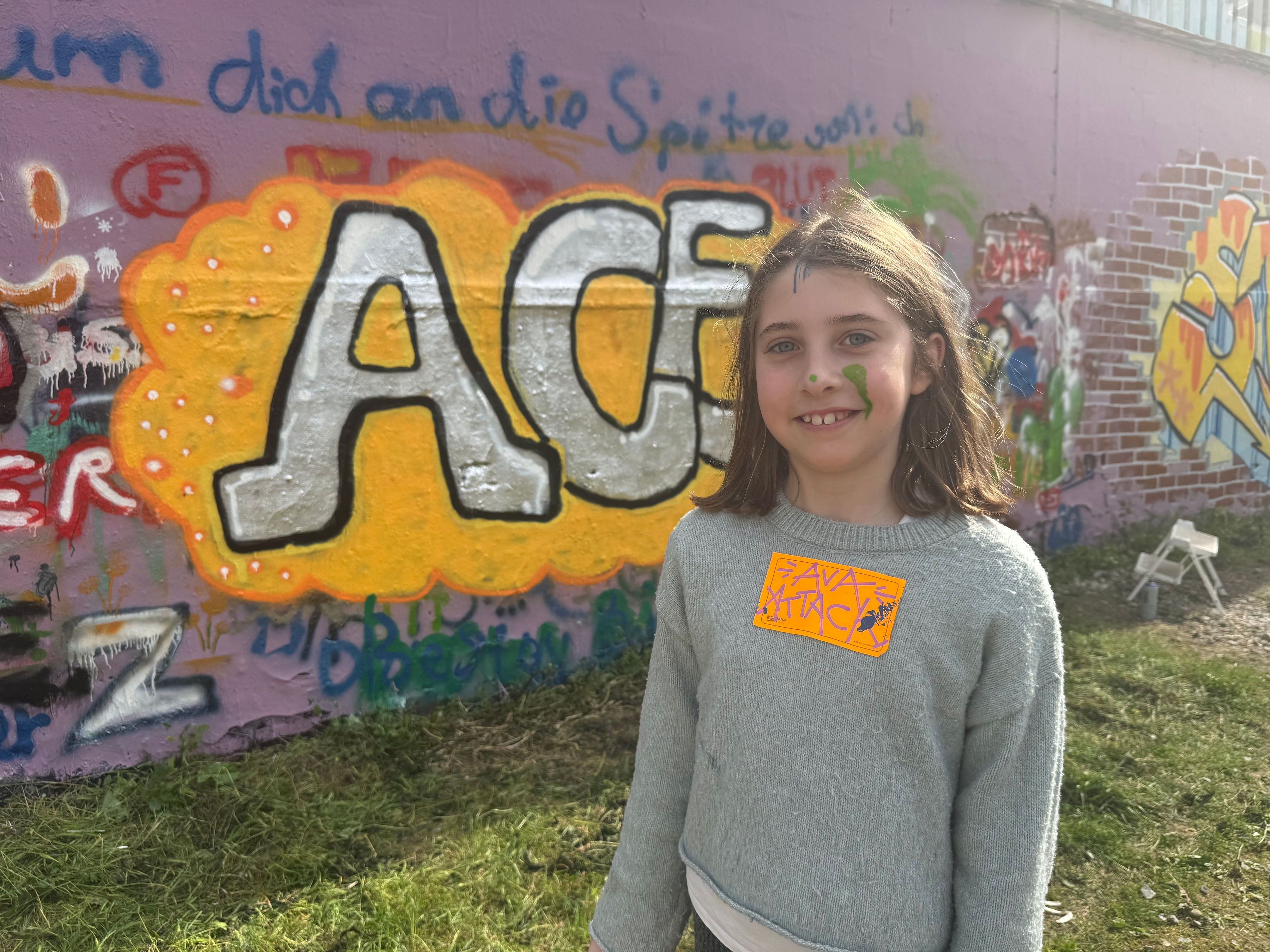 Gemeinsamer Graffiti-Workshop mit Enrico von mal was anderes .vip