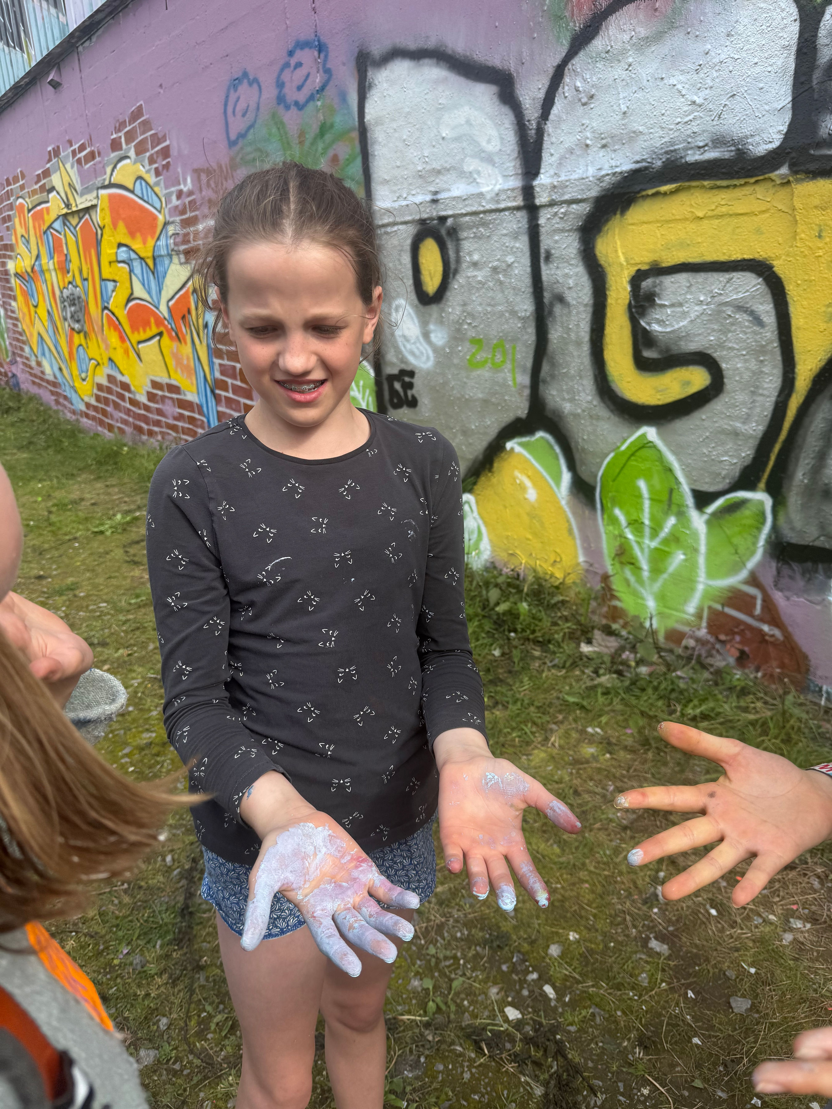 Gemeinsamer Graffiti-Workshop mit Enrico von mal was anderes .vip